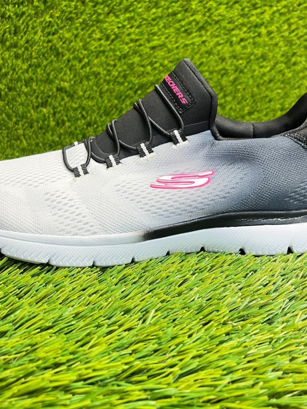 Skechers Summits Bright Charmer Womens Size 8.5 White Athletic Shoes Sneakers - Picture 3 of 10